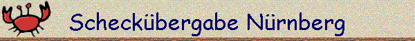 Scheck�bergabe N�rnberg