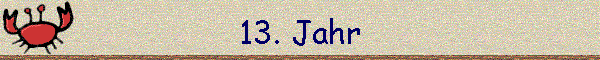 13. Jahr